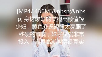 [MP4/583MB]四月最强酒店偷拍 丰满的漂亮妹子穿着瑜伽裤，做爱前先练会瑜伽，换上黑丝打