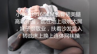 小伙网约168CM包臀裙美腿高端外围，跪在地上吸吮大屌，妹子很敬业，扶着沙发后入，转战床上换上连体网袜操