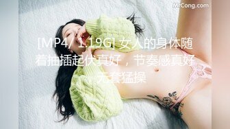 [MP4/ 1.19G] 女人的身体随着抽插起伏真好，节奏感真好，无套猛操