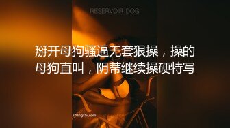 掰开母狗骚逼无套狠操，操的母狗直叫，阴蒂继续操硬特写