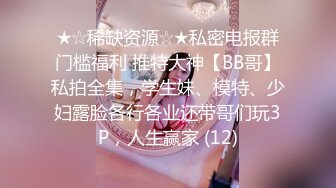 ★☆稀缺资源☆★私密电报群门槛福利 推特大神【BB哥】私拍全集，学生妹、模特、少妇露脸各行各业还带哥们玩3P，人生赢家 (12)