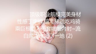 ❤️❤️顶级职业航模完美身材 性感丁字裤 逼毛稀疏吃鸡骑乘巨根后入无套啪啪内射~流白浆淫水湿了一地 (2)