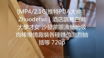 [MP4/2.1G]推特PUA大神｜Zhuodetwi｜酒店調教白嫩大學才女 沙發蒙眼滴蠟吮吸肉棒換情趣裝各種體位激烈抽插等 720p