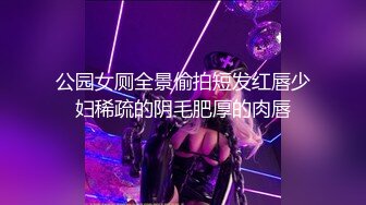 公园女厕全景偷拍短发红唇少妇稀疏的阴毛肥厚的肉唇